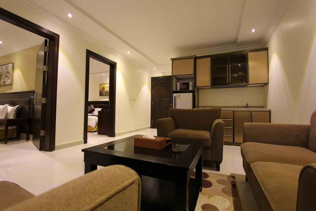 Taleen Alaqiq Hotel Apartments 리야드 객실 사진